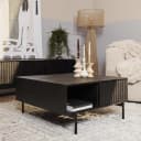 Salontafel Madison Black | 80 cm | Vierkant - Starfurn
