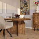 Ronde eettafel Tense Naturel Mangohout 150 cm - Starfurn