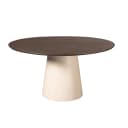 Ronde eettafel Madison Bruin Mangohout 130 cm - Starfurn