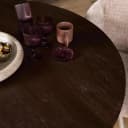 Ronde eettafel Madison Bruin Poot Zand Mangohout 130 cm - Starfurn