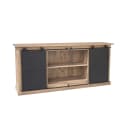 Dressoir Fresno Naturel Mangohout 200 cm - Starfurn