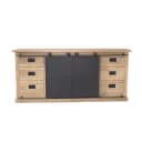 Dressoir Fresno Naturel Mangohout 200 cm - Starfurn