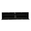 Zwevend tv meubel Madison Black | 120 cm - Starfurn