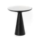 Bijzettafel Essy Zwart Marmer & metaal 38 cm - Starfurn