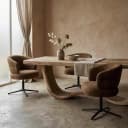 Eettafel Suarhout Unieke Houten Poot - Sventerior