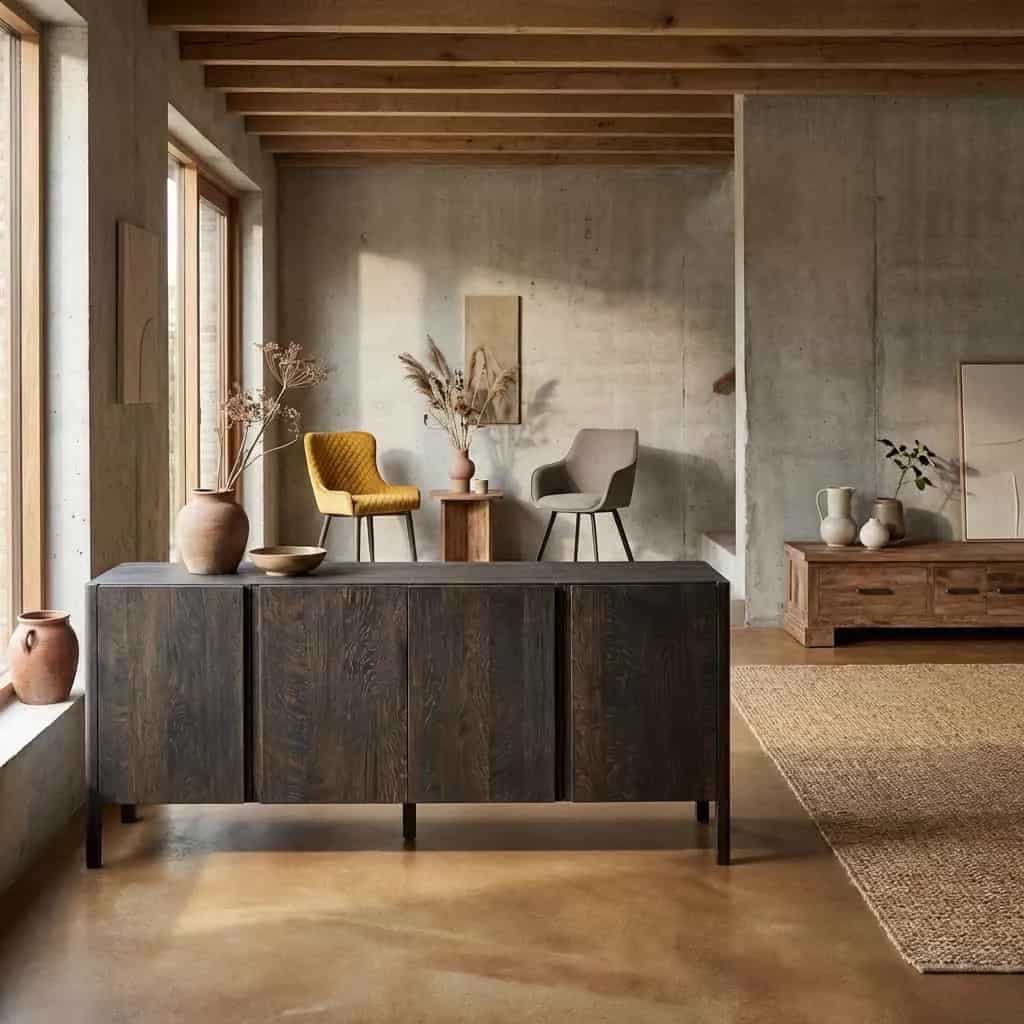 Amalfi Dressoir basalt 200 cm