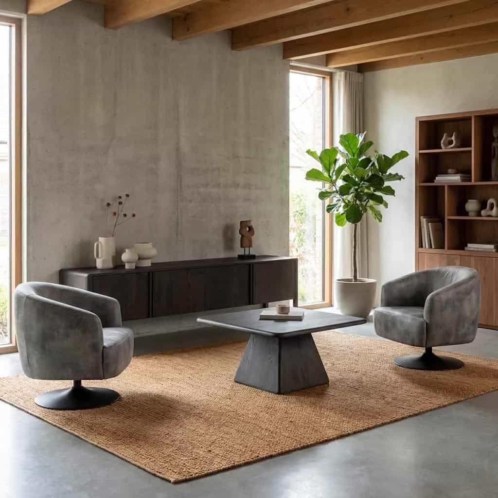 Amalfi TV-meubel basalt 220 cm
