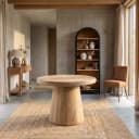 Asti Bijzettafel rond naturel 60 cm - Tower Living
