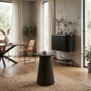 Asti Bijzettafel rond olijfbruin 40 cm - Tower Living