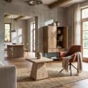 Asti Bijzettafel vierkant naturel 60 cm - Tower Living