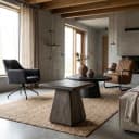 Asti Bijzettafel vierkant olijfbruin 60 cm - Tower Living