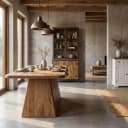 Asti Eetkamertafel bruin 180 cm - Tower Living
