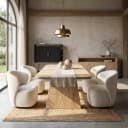 Asti Eetkamertafel naturel 220 cm - Tower Living