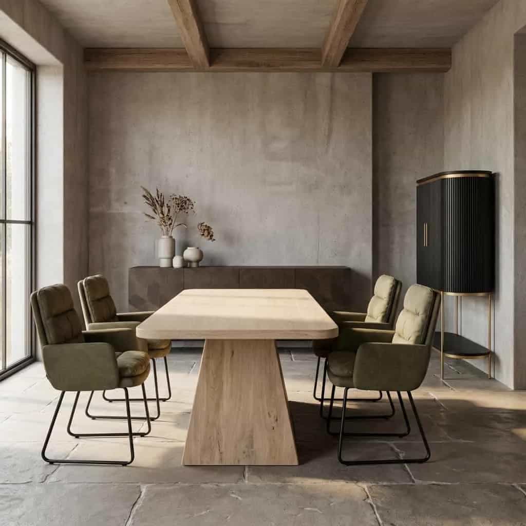 Asti Eetkamertafel naturel 260 cm