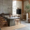Asti Eetkamertafel olijfbruin 200 cm - Tower Living