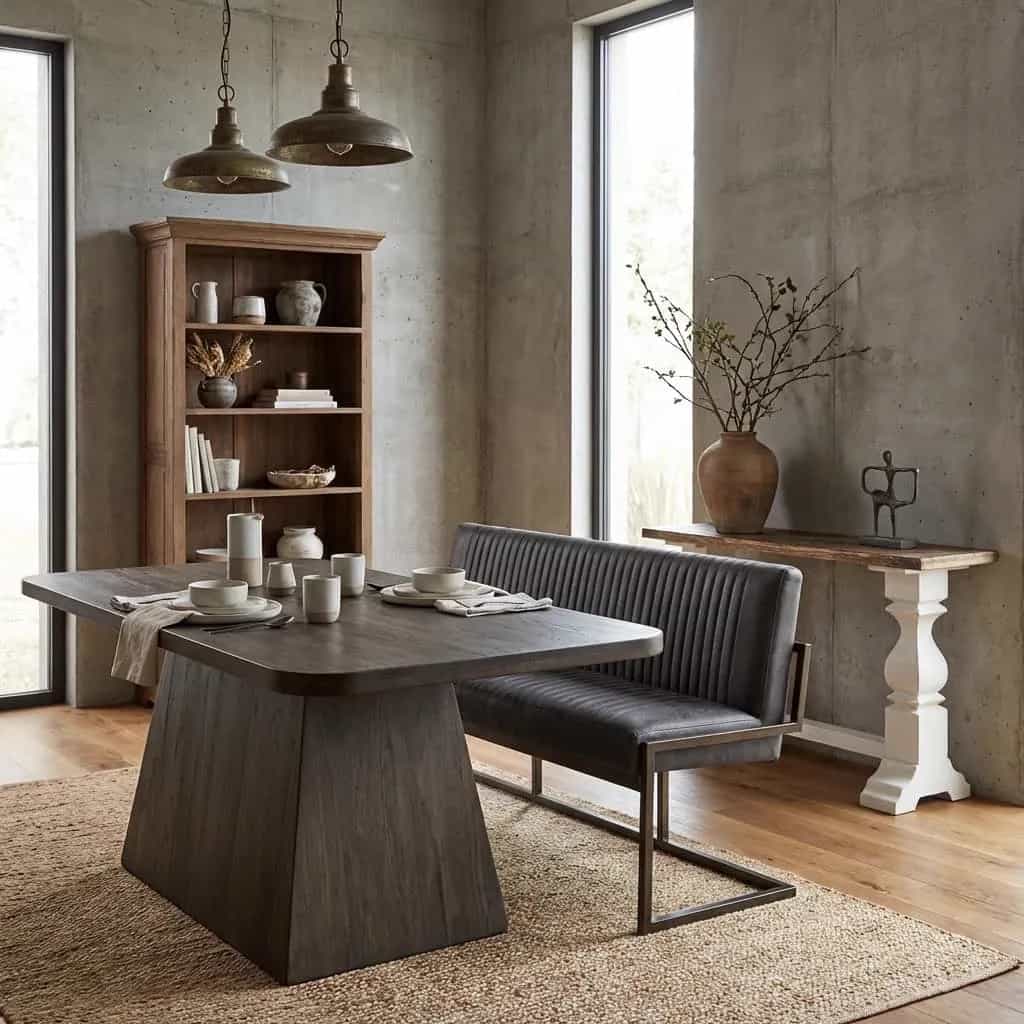 Asti Eetkamertafel olijfbruin 260 cm