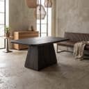 Asti Eetkamertafel zwart 180 cm - Tower Living