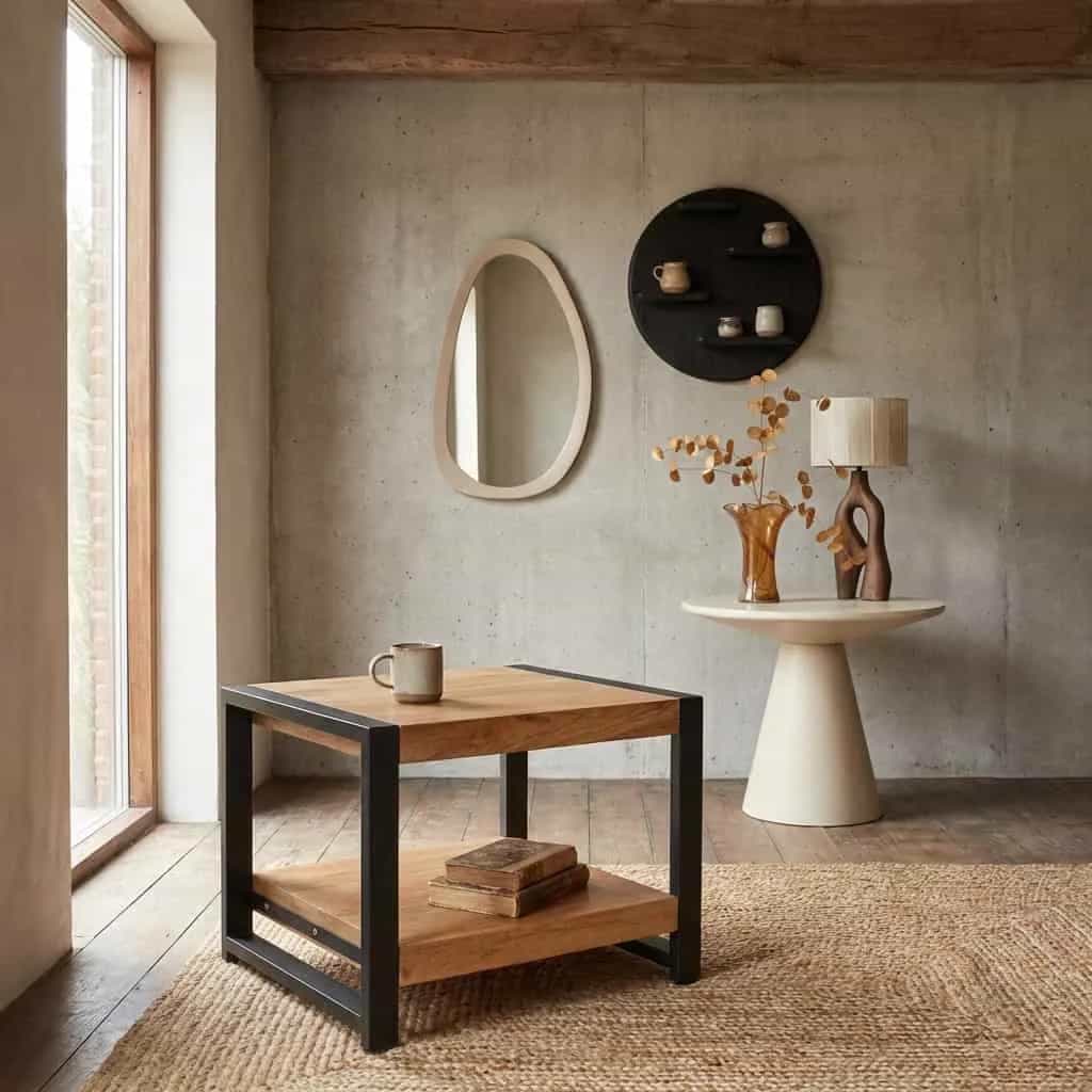 Bijzettafel Britt | 60 cm | onderblad
