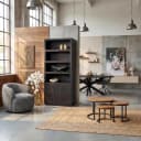 Boekenkast Brussel Black | 90 cm - Starfurn