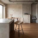 Campo Barstoel - fabric Teddy MJ83 Light brown - Tower Living