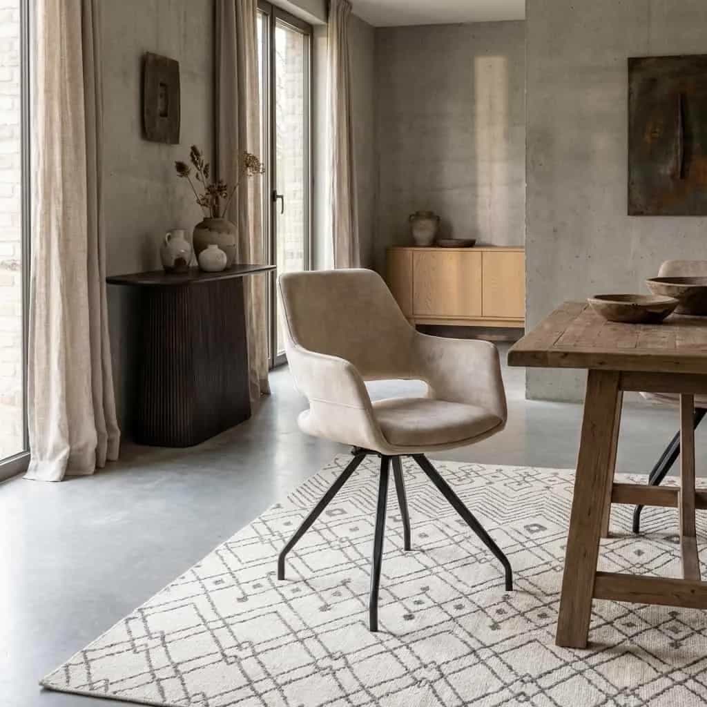 Capp Beige Velvet
