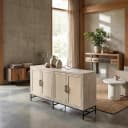 Carini Dressoir gebroken wit 200 cm - Tower Living