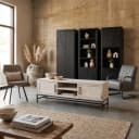 Carini TV-meubel gebroken wit 160 cm - Tower Living