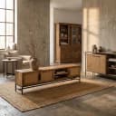 Carini TV-meubel naturel 200 cm - Tower Living
