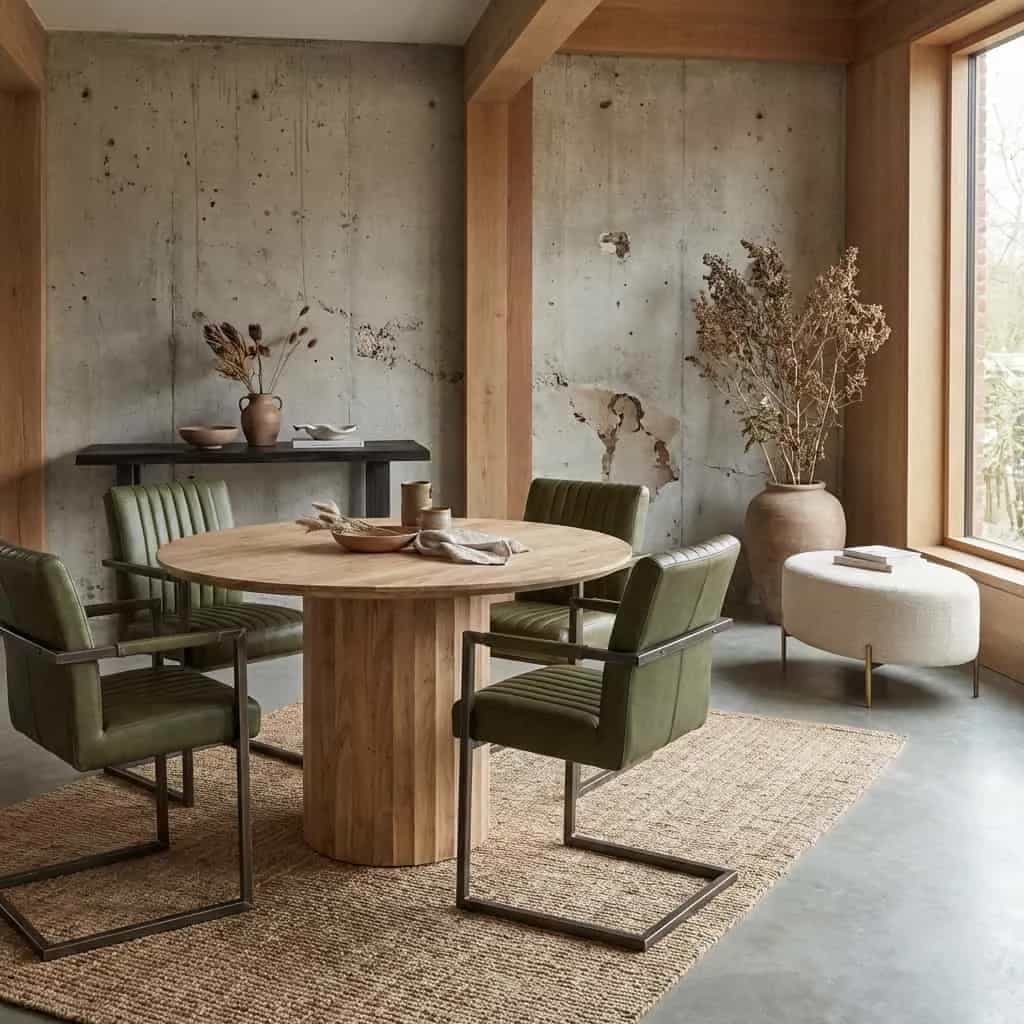 Crotone Eetkamertafel rond 130 cm