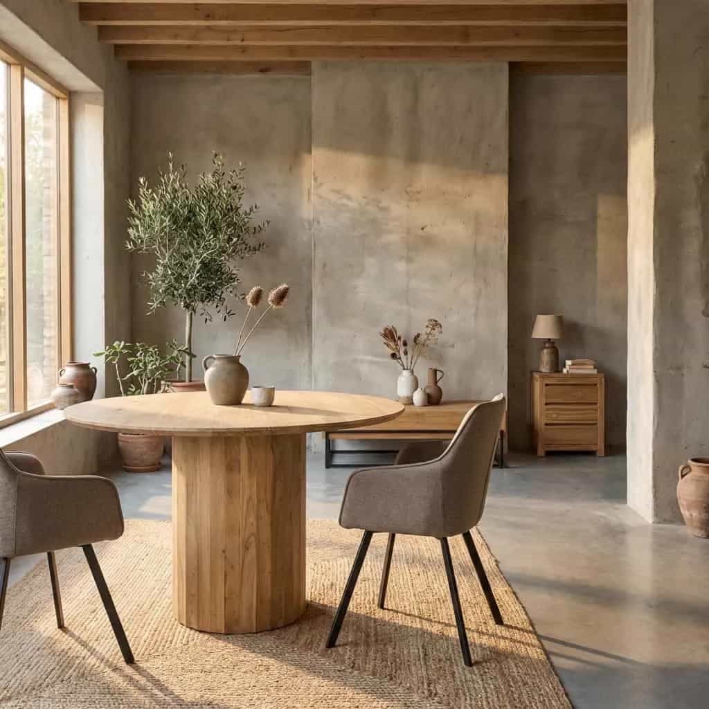 Crotone Eetkamertafel rond 150 cm