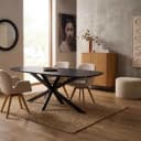 Eettafel Elegance Black | 200 cm | Deens ovaal - Starfurn