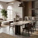 Eettafel Langford brown 230 - Richmond Interiors