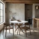 Eettafel Maisy white 114Ø - Richmond Interiors