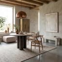Eettafel Ritz brown 120Ø - Richmond Interiors