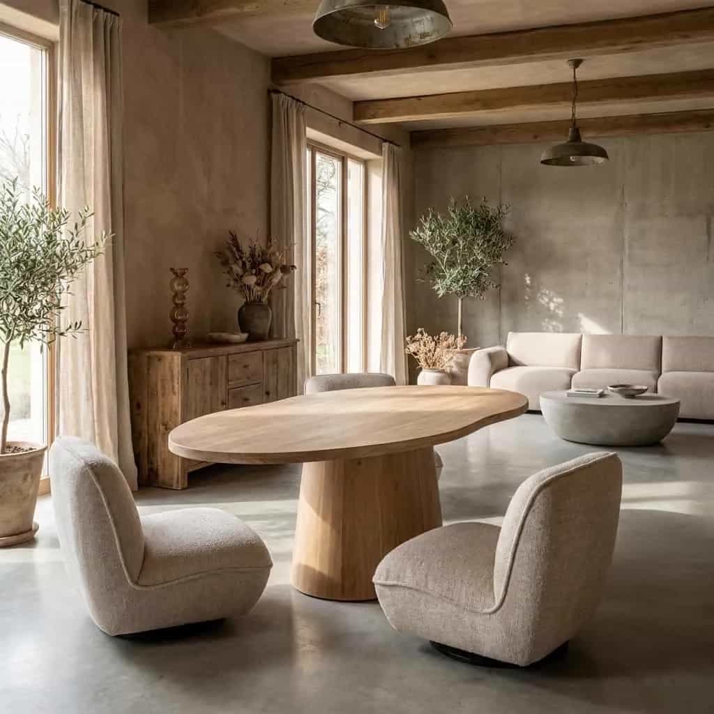 Eettafel Riva natural oak 230