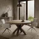 Ronde eettafel suarhout | Spinvoet - Sventerior