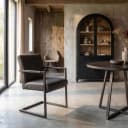 Ferro Armstoel - fabric Savannah anthracite - Tower Living