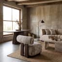 Lounge stoel Arabella greige coco - Richmond Interiors