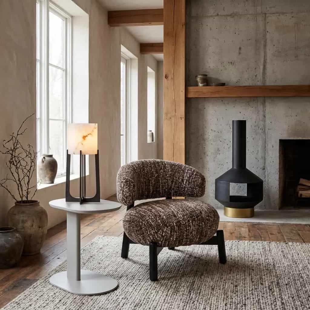Lounge stoel Ornella hazel