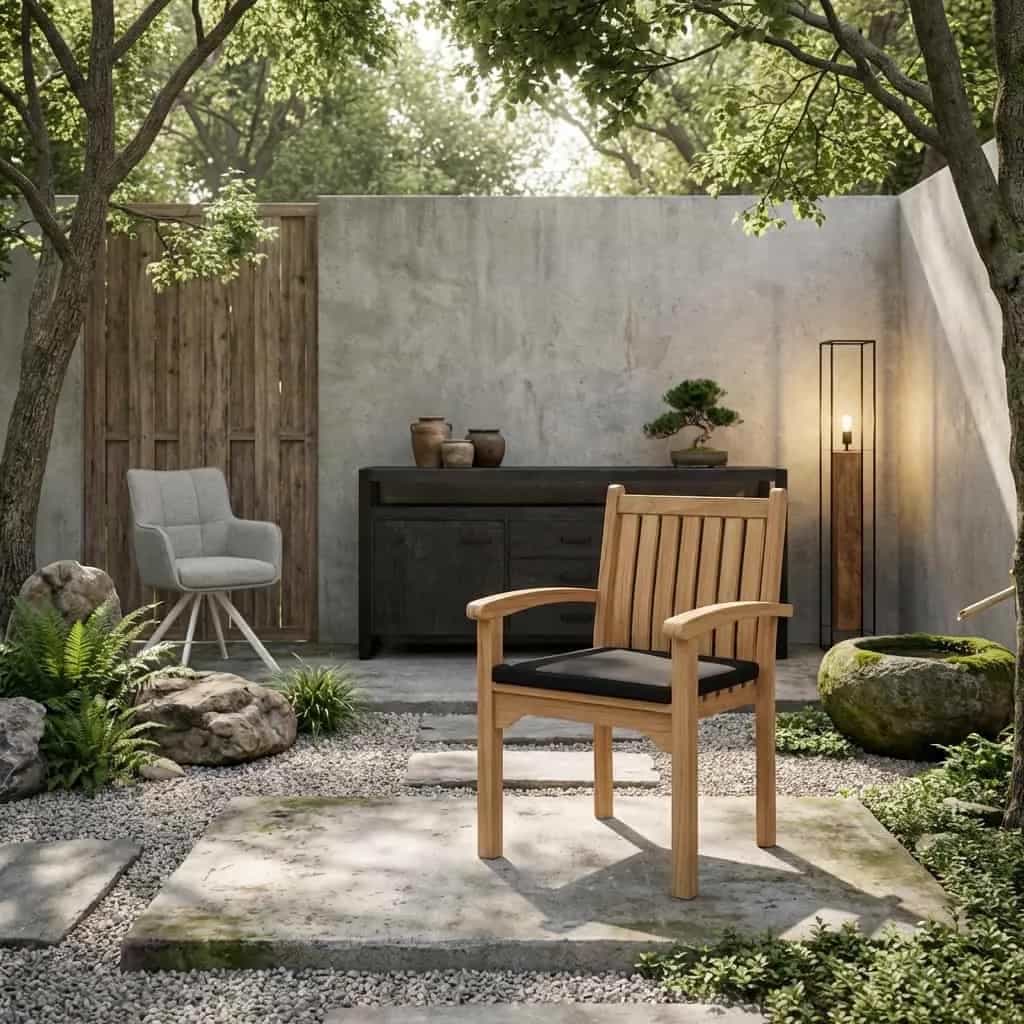 Tuinstoel Marco teak