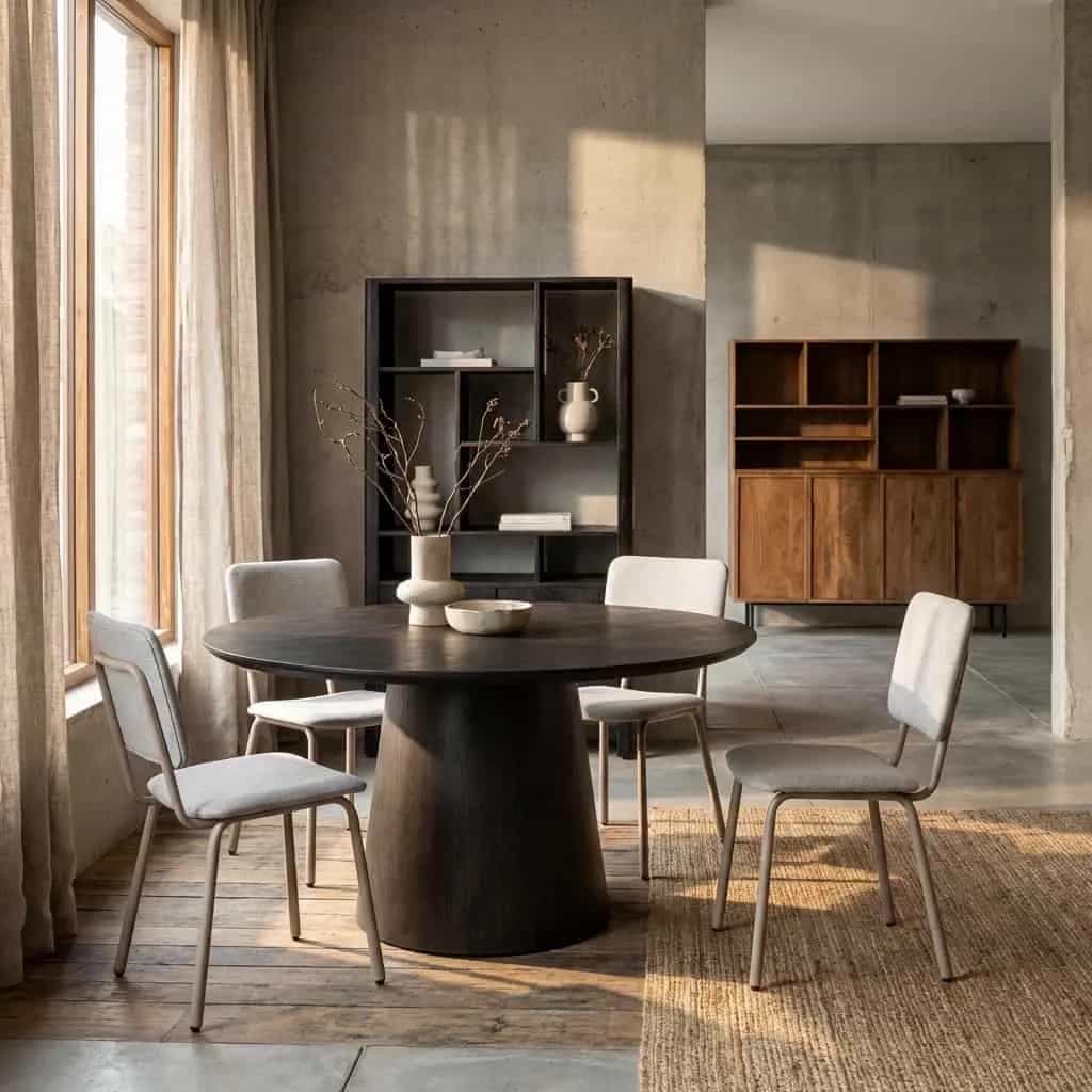 Salontafel Novero Espresso 80cm