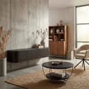 TV meubel Novero Espresso Zwevend 180cm - Livingfurn