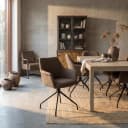 Ortana Armstoel - Alpine dark brown 18 (draaibaar) - Tower Living