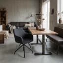 Ortana Armstoel - Alpine indigo 90 (draaibaar) - Tower Living