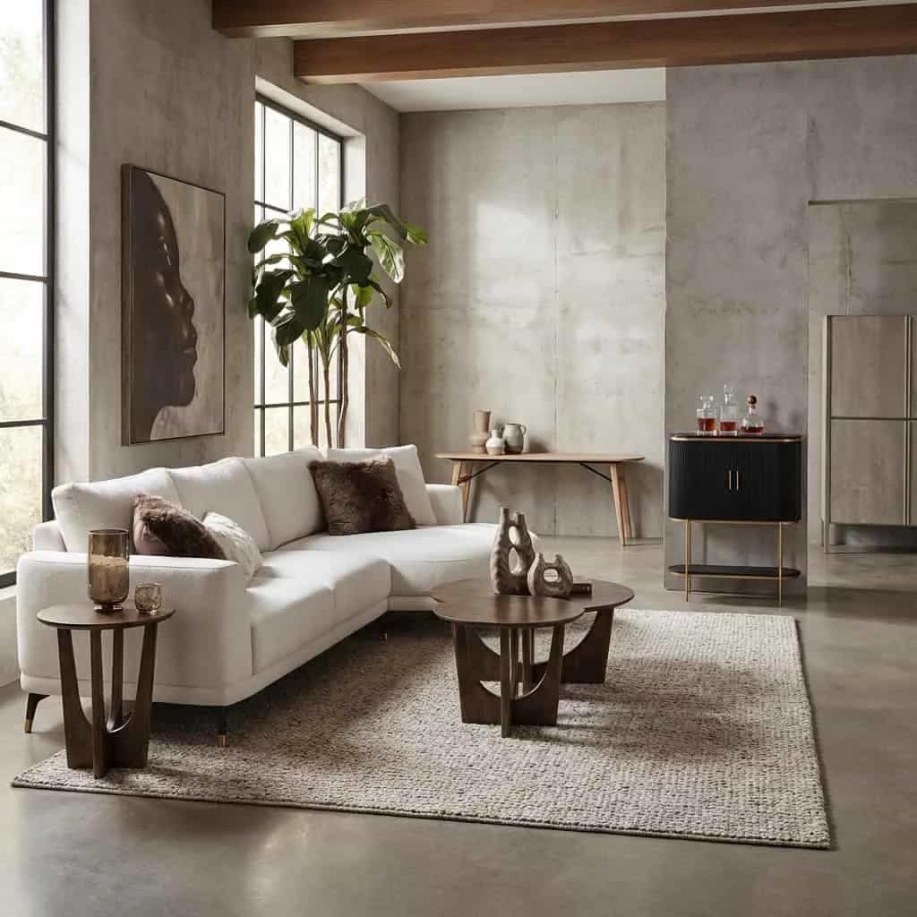 Prescot 2 5-AL + Chaise R - Sahara 120 sand