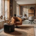 Rivello Salontafel rond 60 cm - Tower Living