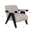 Lounge stoel Clover trendy nature - Richmond Interiors