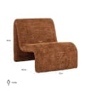 Lounge stoel Kelly lovely cinnamon - Richmond Interiors