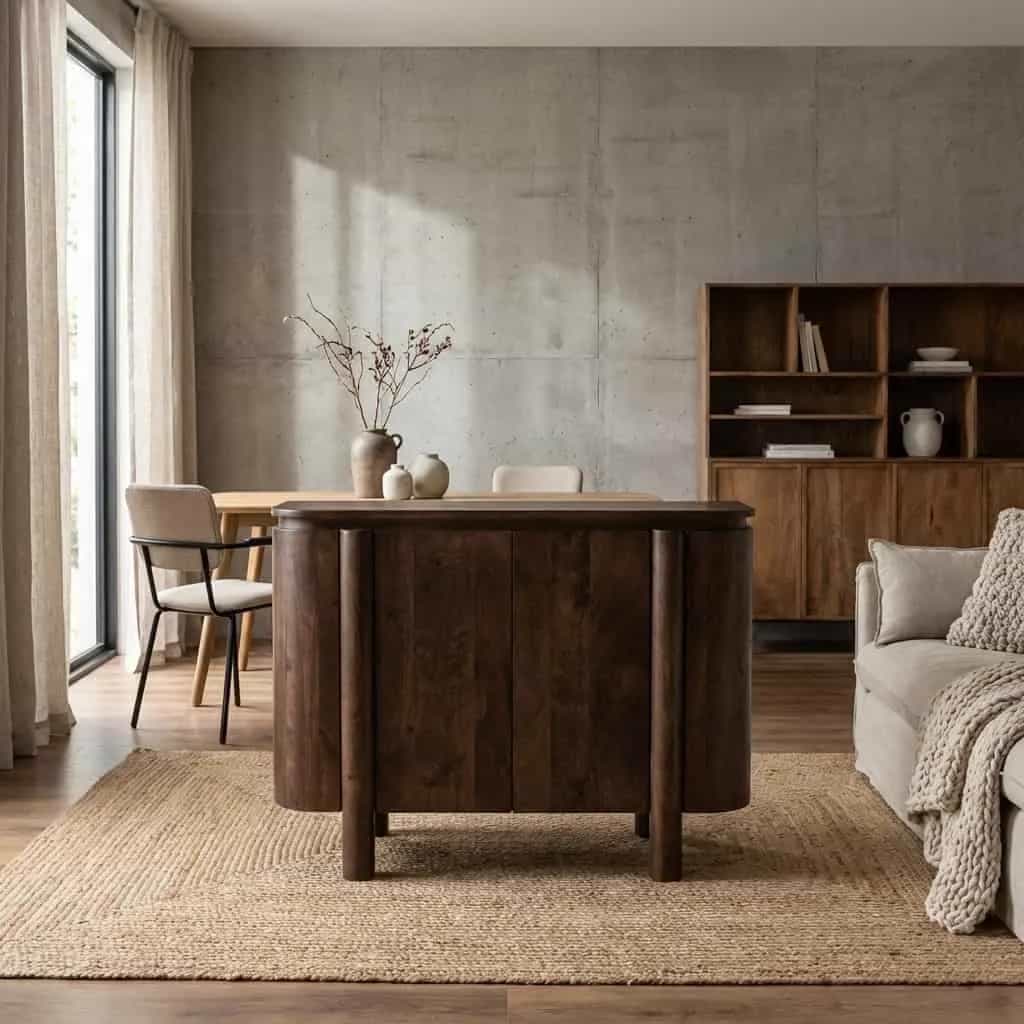 Dressoir Salano bruin 105cm