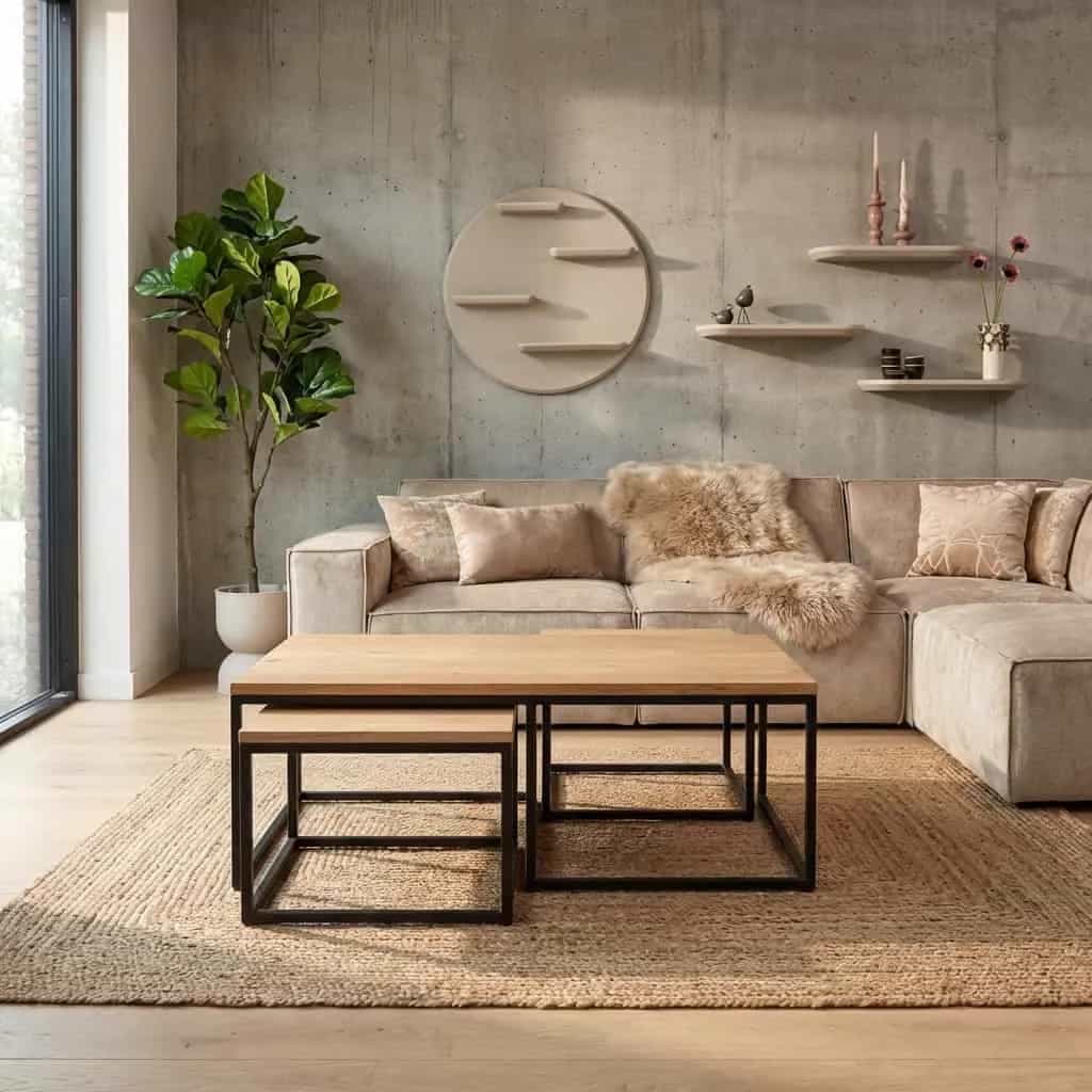 Salontafel Dakota | 120 cm | Set van 3